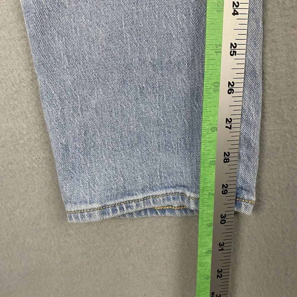 Old‎ Navy Mid Rise Wow Boyfriend Jeans Womens 2 Light Wash Stretch - Picture 9 of 9